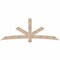 Ekena Millwork Alberta Smooth Timber Gable Bracket, Douglas Fir, 96"W x 36"H x 1 1/2"D x 5 1/2"F, 9/12 Pitch GBW096X36X0206ALB00SDF - alternate 1